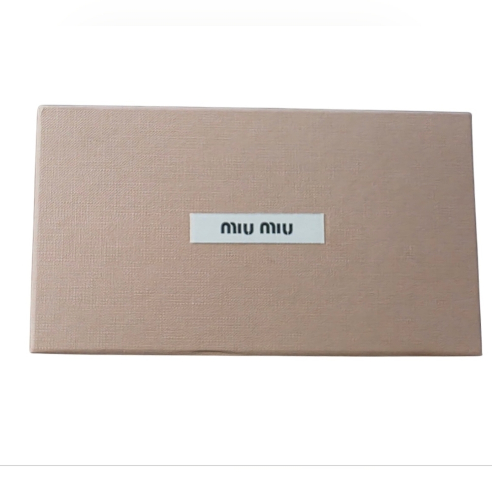 MIU MIU Trick Crystal Key Chain Ring Bag Charm Woman Shape NEW - Picture 5 of 9